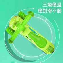 青蛙儿童滑板车米高玩具可折叠悍马闪光轮带音乐三轮