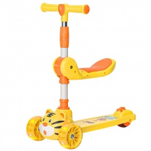 闪光轮三轮踏板车三合一滑板车儿童踏板溜溜车scooter