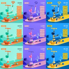 儿童滑板车1一3-6-12岁2男女童小孩三合一宝宝可坐可推滑滑溜溜车