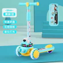 儿童滑板车2-3-6-8岁男女小孩三合一5宝宝可坐可骑音乐溜溜滑滑车