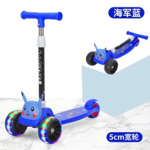 滑板车儿童2-6-8-12岁男女孩溜溜车折叠闪光音乐小孩三四轮滑滑车