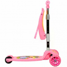 滑板车儿童2-6-8-12岁男女孩溜溜车折叠闪光音乐小孩三四轮滑滑车
