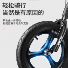 儿童自行车2-3-6-7-10岁男女孩镁合金公主款宝宝小孩脚踏单车