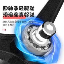 镁合金儿童自行车男女宝宝3-5-8岁脚踏车一体轮小孩单车四轮童车