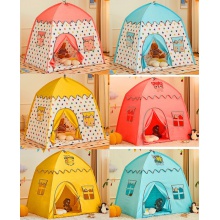 儿童帐篷室内女孩小房子游戏公主房家用儿童宝宝游屋内户外圆帐篷