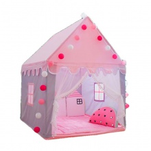 儿童帐篷室内游戏屋公主帐篷玩具屋女孩小房子城堡梦幻分床