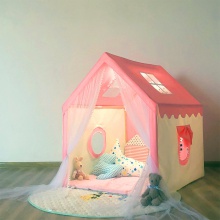 儿童帐篷游戏屋女孩公主玩具屋室内小房子宝宝睡觉分床礼物