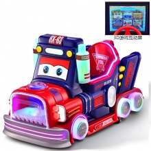 新款MP5摇摇车投币战车摇摆机小孩儿童3D游戏玩具车宝宝商用
