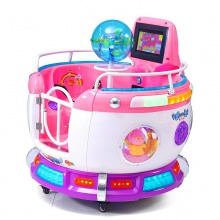 双人亲子电动投币MP5转杯转盘摇摇车大型扫码支付摇摆机