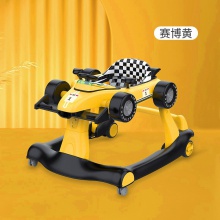 婴儿BB学步车防O型腿多功能手推助步车早教音乐可折叠U型学步车