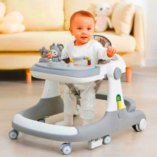 儿童学步车全新多功能学步车宝宝防侧翻多档可调节一车多用助步车