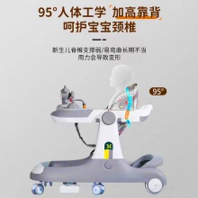 儿童学步车全新多功能学步车宝宝防侧翻多档可调节一车多用助步车