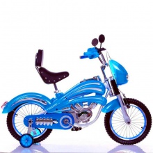 摩托款儿童自行车塑料和钢框架孩子的电动自行车与铝轮