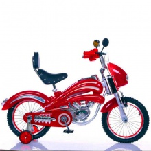 摩托款儿童自行车塑料和钢框架孩子的电动自行车与铝轮