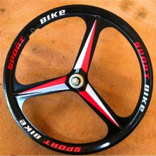 儿童自行车前后轮组12/1//22寸碟刹变速 一体轮车圈配件用品