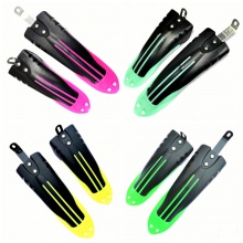 双色小飞鱼挡泥板12-18型自行车童车挡泥板快拆配件泥瓦泥除单车