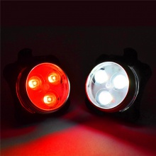 骑行尾灯自行车灯前灯超亮山地车USB充电尾灯