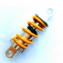 自行车避震器 折叠山地车减震大弹簧 中央车架后弹簧器配件批发