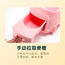 儿童坐便器男 抽屉式卡通汽车马桶 宝宝万向轮尿便盆婴幼儿座便器