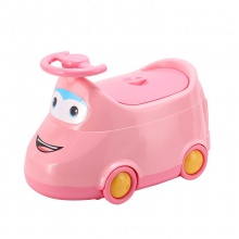 儿童坐便器男 抽屉式卡通汽车马桶 宝宝万向轮尿便盆婴幼儿座便器