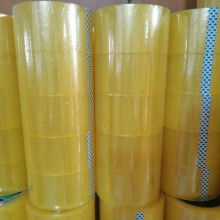 60宽透明胶带打包封箱胶带黄色胶纸大卷封口胶纸大卷胶带 透明胶