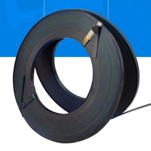 厂家批发铁皮打包带16/19mm烤蓝铁皮重型打包带 高强度烤蓝捆扎带