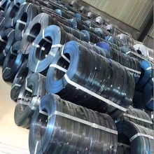 厂家批发铁皮打包带16/19mm烤蓝铁皮重型打包带 高强度烤蓝捆扎带