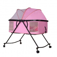 可移动折叠婴儿床儿新生多功能bb床便携摇篮床护理宝宝床拼接大床