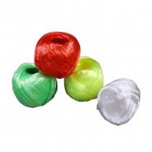 厂家批发捆扎绳 彩色小球塑料打包绳子pp口袋捆扎编织袋打包扎绳