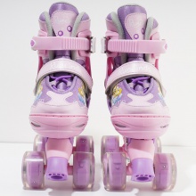 厂家儿童成人男女双排轮滑鞋卡通舒适四轮旱冰双排溜冰鞋
