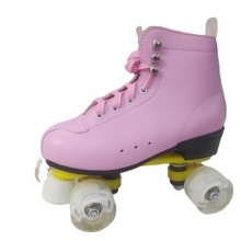 新款成人双排溜冰鞋儿童四轮滑鞋成年男女旱冰鞋双排轮速滑冰鞋