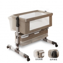 婴儿床拼接床便携多功能移动折叠摇篮新生儿宝宝床边床