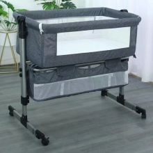 婴儿床拼接床便携多功能移动折叠摇篮新生儿宝宝床边床
