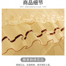 儿童防摔蚊帐三开门拉链1.5m床蒙古包1.8m床家用1.2米坐床式纹账