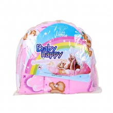 大号便携式折叠宝宝蚊帐免安装带睡垫枕头蚊帐超柔软婴儿蚊帐