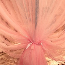 三开门宫廷蚊帐 不锈钢落地支架 1.5米 1.8m成人双人床