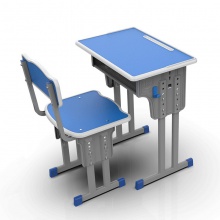 儿童加厚桌板学习桌小学生可升降培训班写字桌家用课桌椅套装批发