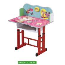 儿童学习桌卡通书桌可升降家用作业辅导课桌椅套装小学生作业桌