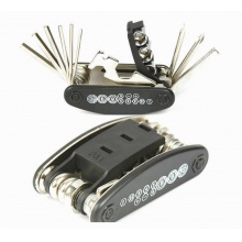 自行车工具内六角螺丝刀套筒扳手便携折叠修理配件骑行多功能工具