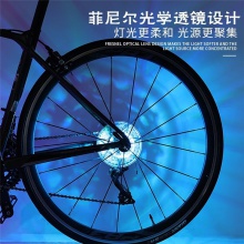 儿童自行车灯夜骑平衡车花鼓灯闪光装饰风火轮发光车轮灯夜行配件