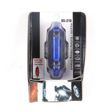 自行车骑行尾灯USB充电夜骑警示灯 户外骑行LED灯 自行车灯