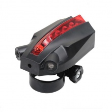 自行车尾灯 带Logo投影激光尾灯 自行车灯 投影尾灯