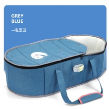 婴儿床手提篮新生儿出院可躺便携式宝宝安全车载外出床中床睡篮