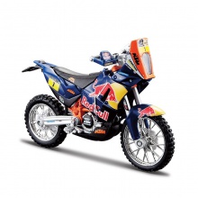 1:18 KTM 450 Rally 红牛摩托车模型送礼男孩批发