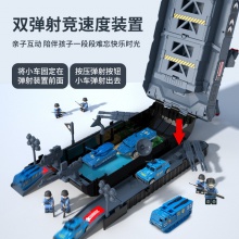 儿童坦克玩具车男孩早教音乐变形收纳轨道合金惯性车军事坦克模型