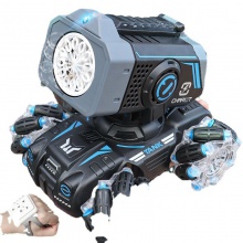 抖音遥控漂移坦克泡泡机电动装甲车水弹坦克模型儿童玩具批发