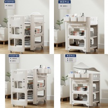 尿布台婴儿护理台换尿不湿尿布宝宝新生儿多功能可移动抚触婴儿床