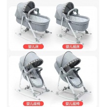 哄娃神器婴儿摇摇椅带娃睡觉摇椅安抚椅解放双手睡篮哄睡摇篮床