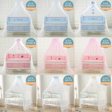 厂家直供 春夏季节 简洁清新 防蚊防风 蚊帐婴儿床 量大优惠