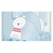 新生儿可折叠蚊帐无底宝宝全罩式蚊帐罩儿童大小床防蚊多种颜色